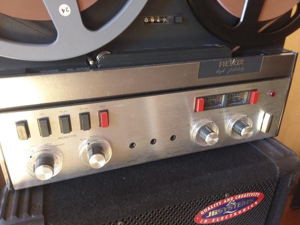 Revox a77  4-track, Ophalen, Bandrecorder