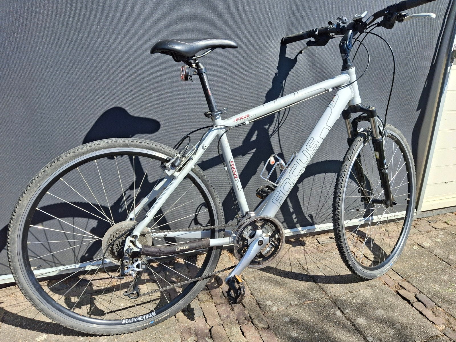Focus sportfiets - Grijs, Goede Staat, 28 inch, Gebruikt, Vering, Velgrem