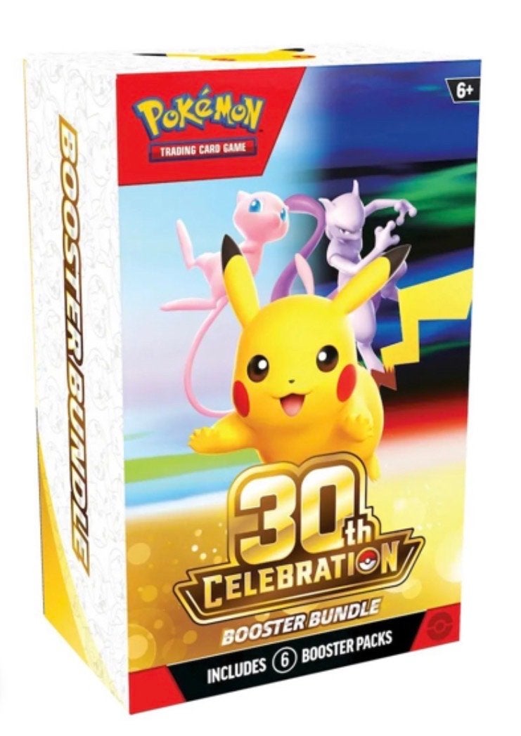 Pokémon 30th Celebration Booster Bundle - 6 Booster Packs, Ophalen of Verzenden, Nieuw, Boosterbox