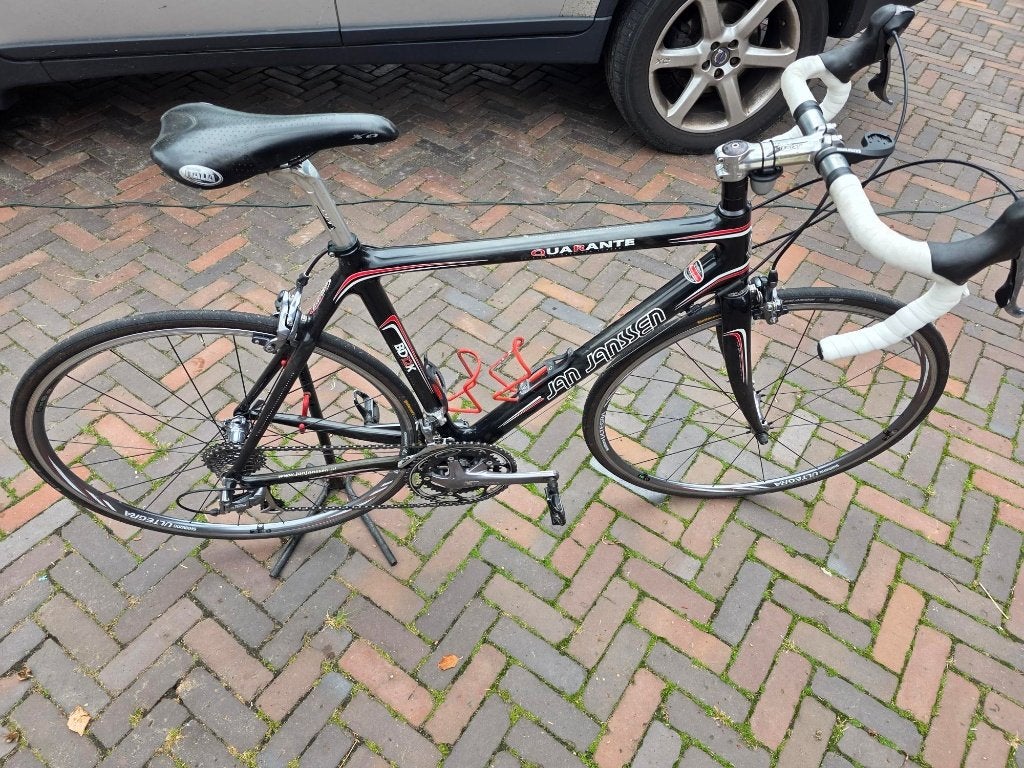 Jan Janssen Quarante carbon racefiets, 28 inch, Gebruikt, Carbon, 49 tot 53 cm