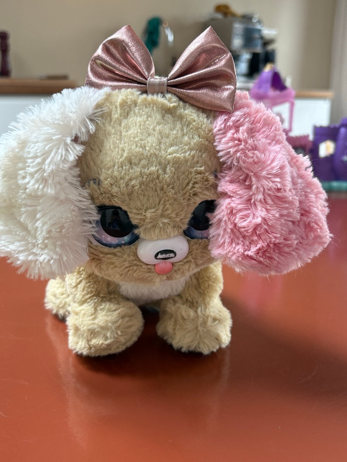 Interactieve pluche puppy (present pets fancy puppy), Ophalen, Gebruikt, Overige merken, Overige karakters