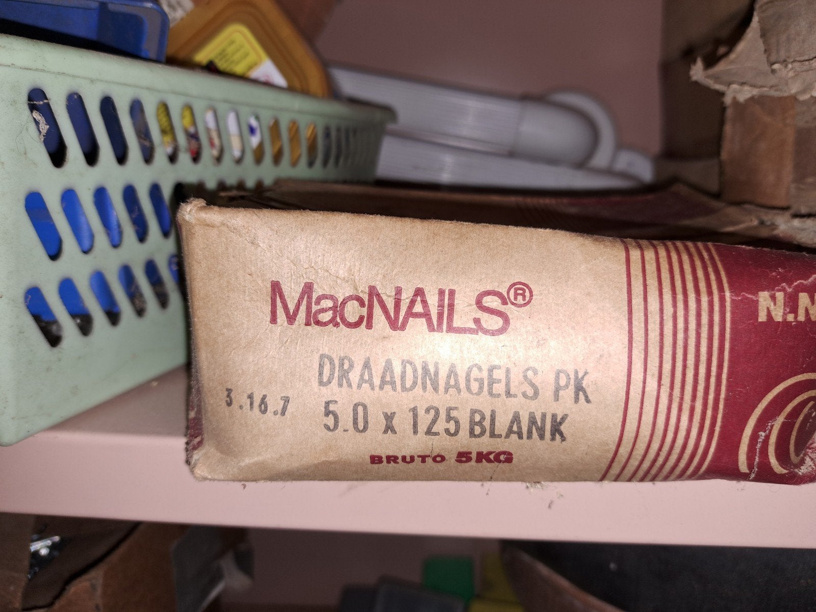 MacNAILS Spijkers - Diverse maten - 5kg pakken, Ophalen of Verzenden, Nieuw, 100 tot 250 mm, Spijkers