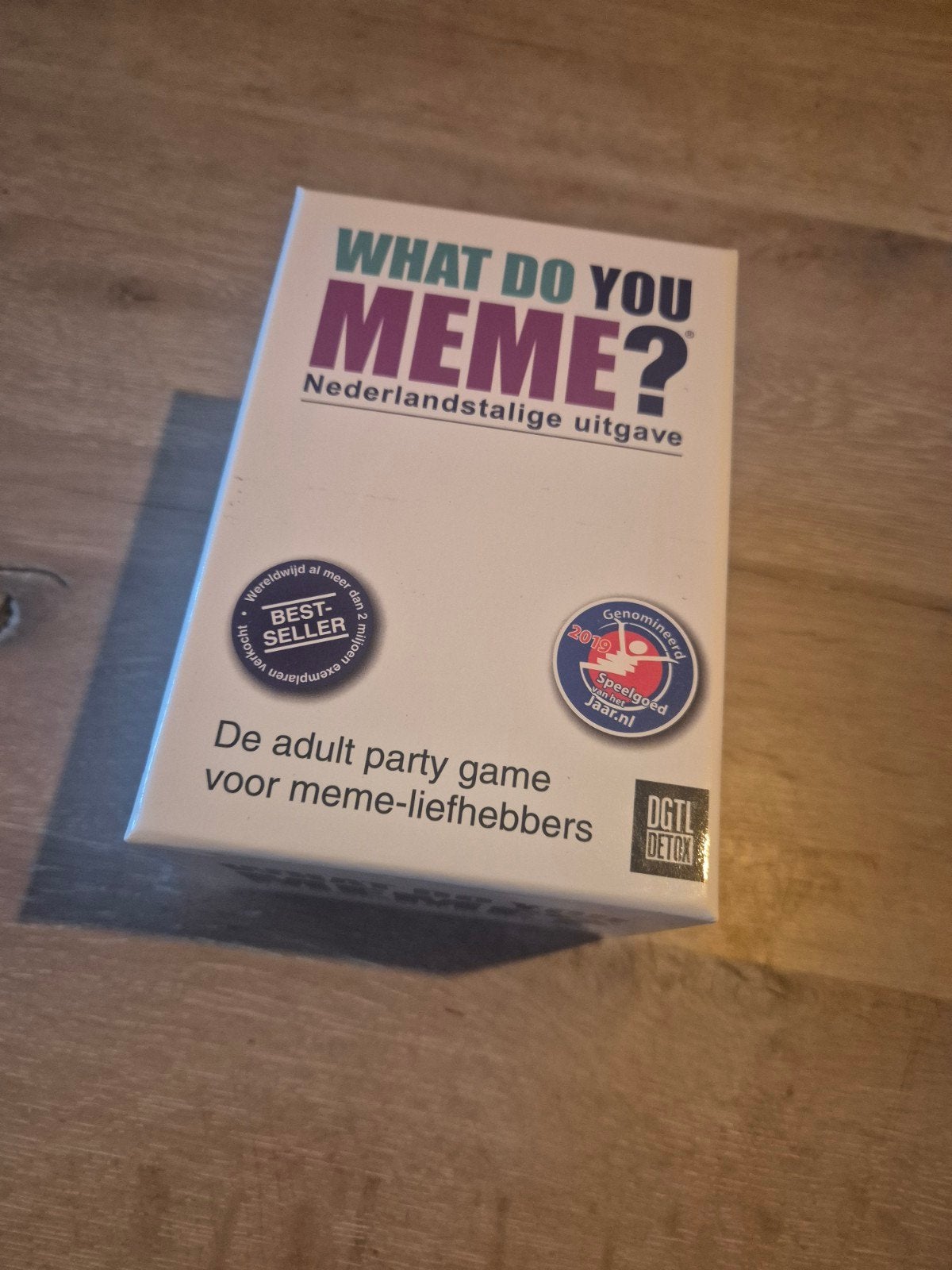 What Do You Meme? - Nederlandstalige Uitgave, Drie of vier spelers, Ophalen of Verzenden, Gebruikt, DGTL Detox
