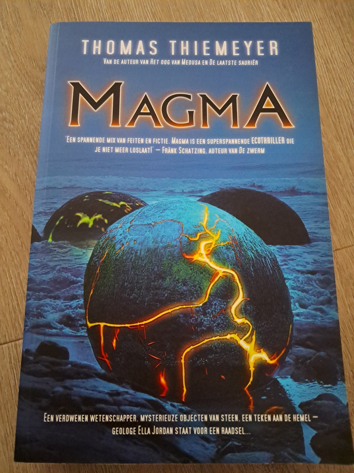 C3 Magma - Thomas Thiemeyer (Spannende Ecothriller), Ophalen of Verzenden, Gelezen, Thomas Thiemeyer, Europa overig