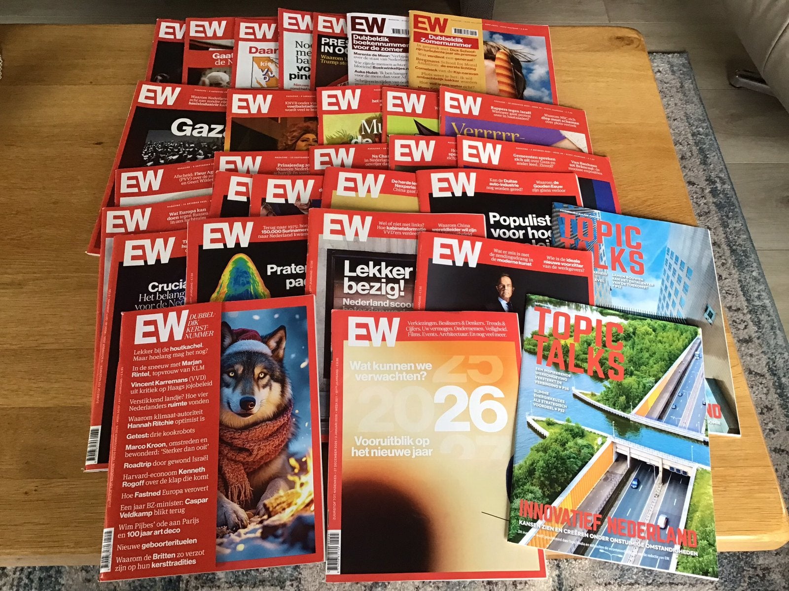 E W ( elsevier)tijdschriften, Boeken, Ophalen of Verzenden, Zo goed als nieuw