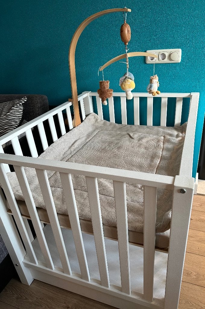 Baby box, Kinderen en Baby's, Ophalen, Gebruikt, Vierkant, In hoogte verstelbaar