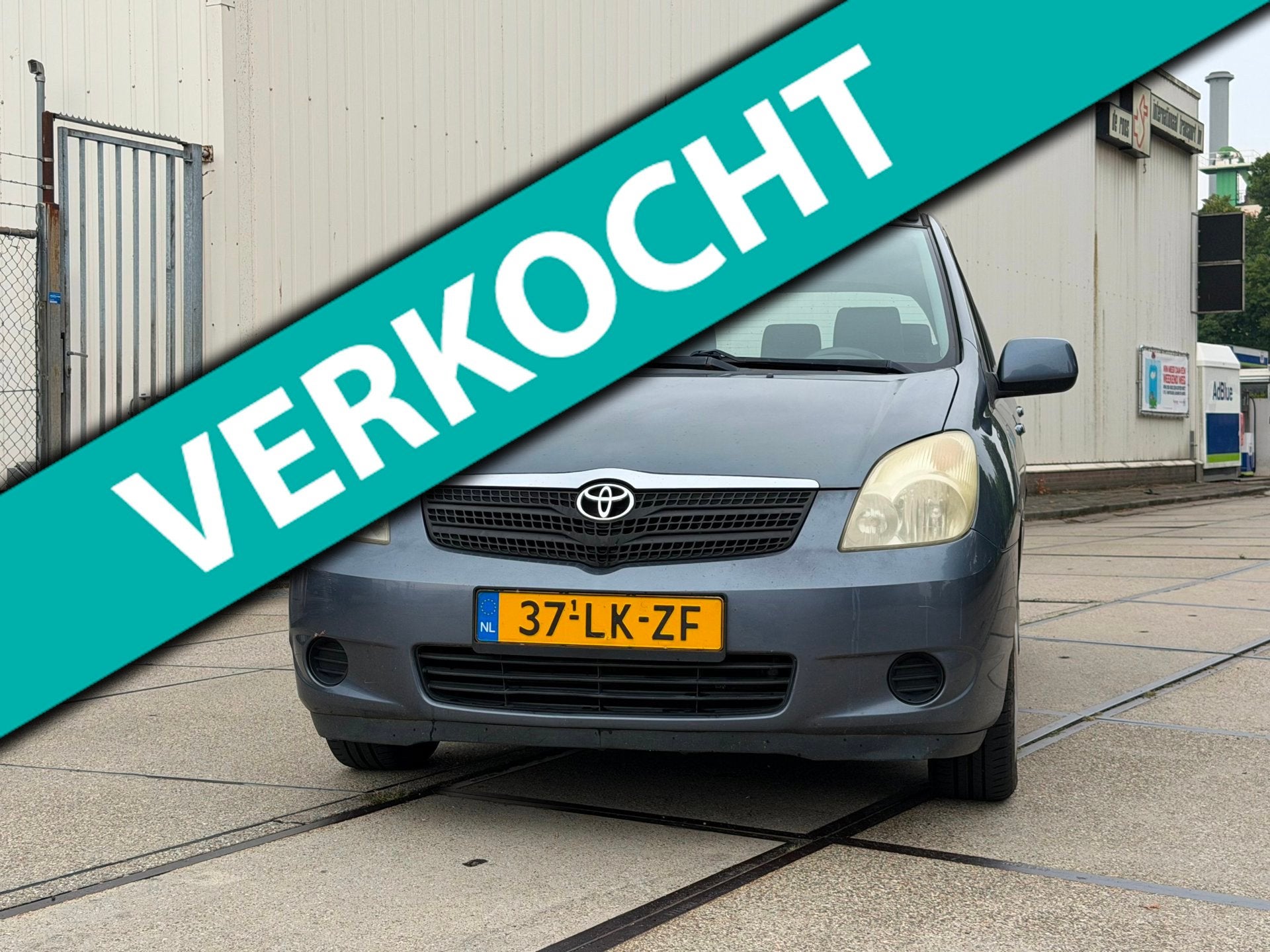 Toyota Corolla Verso 1.6 VVT-i Linea Terra 2003 Airco Apk Na, Auto's, Voorwielaandrijving, 450 kg, Gebruikt, Blauw