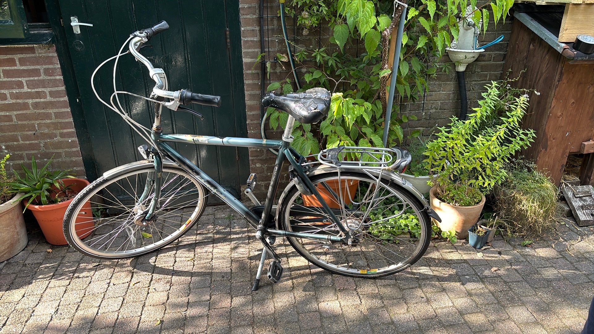 Gazelle aluminium frame herenfiets 28 inch 57 cm, Fietsen en Brommers, Fietsen | Heren | Herenfietsen, Ophalen, Gebruikt, Versnellingen