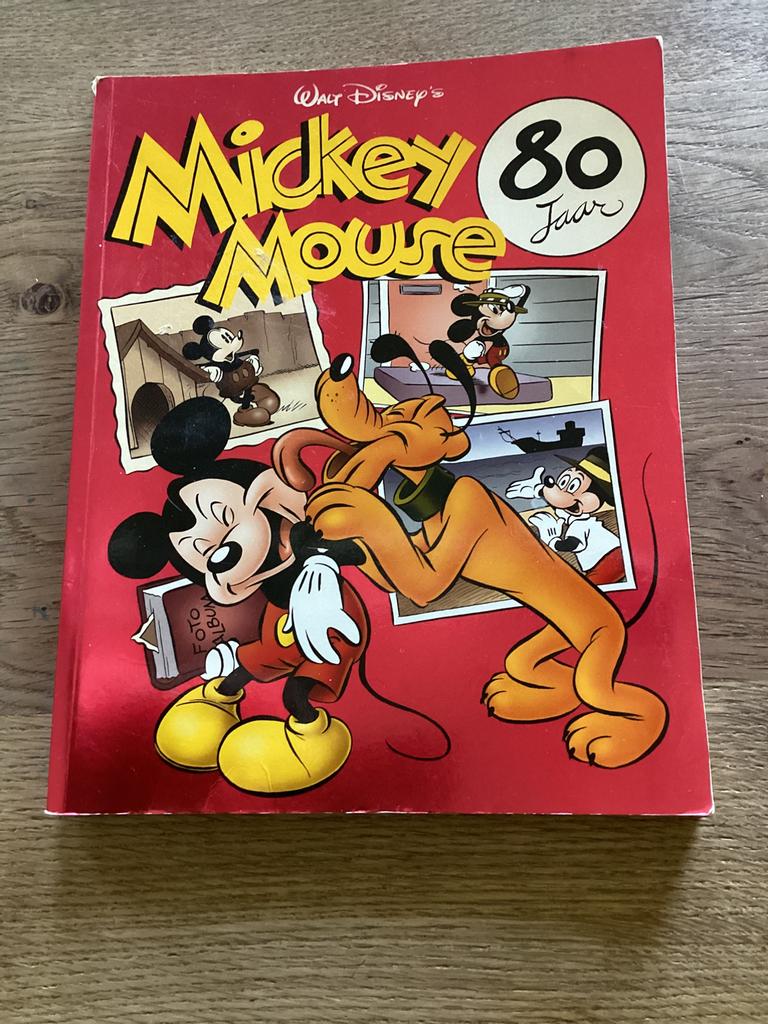 Mickey Mouse, Eén stripboek, Ophalen of Verzenden, Gelezen