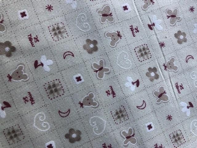 Quilt/quiltstoffen 1 lap beige babyfiguren oa beer nr9 €7,50, 120 cm of meer, Beige, Nieuw, Ophalen of Verzenden