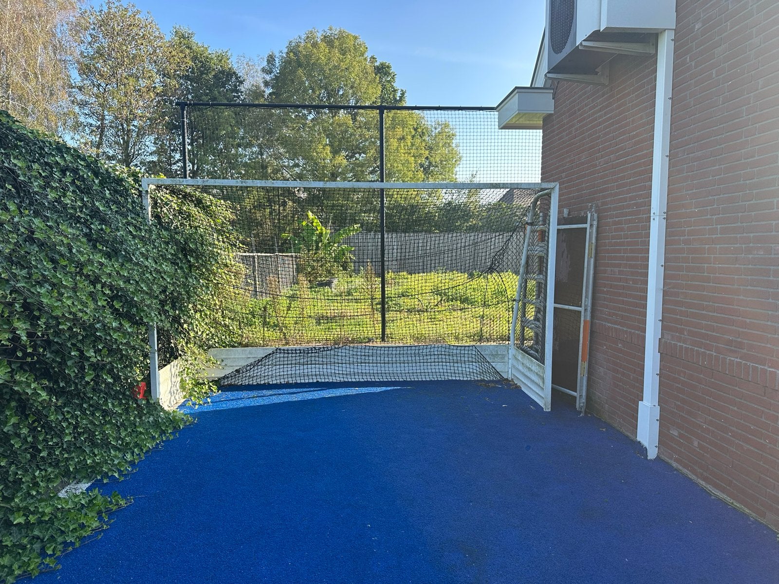 Hockeydoel volwassen KNHB afmetingen met schotplank, Sport en Fitness, Ophalen, Gebruikt, Overige typen