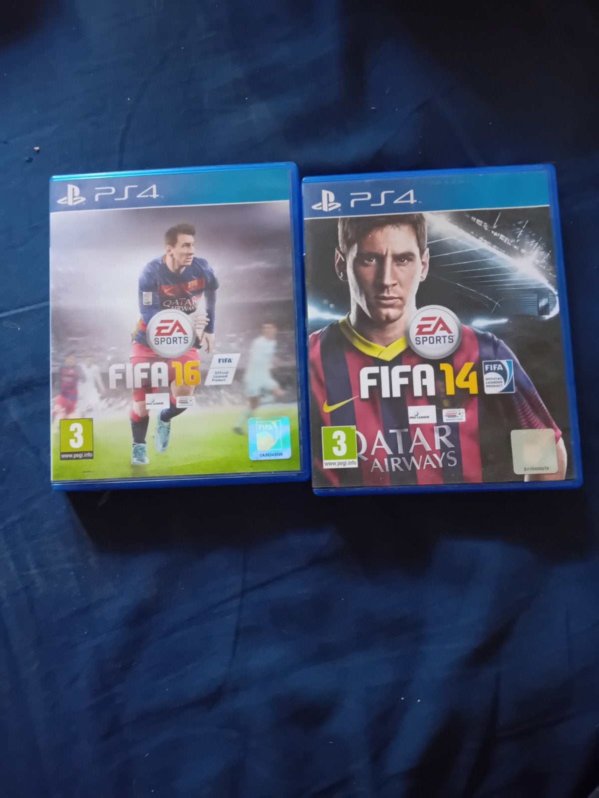 FIFA 14 & FIFA 16 PS4 - Voetbalgames voor PlayStation 4, Gebruikt, Ophalen of Verzenden, Eén computer, Sport