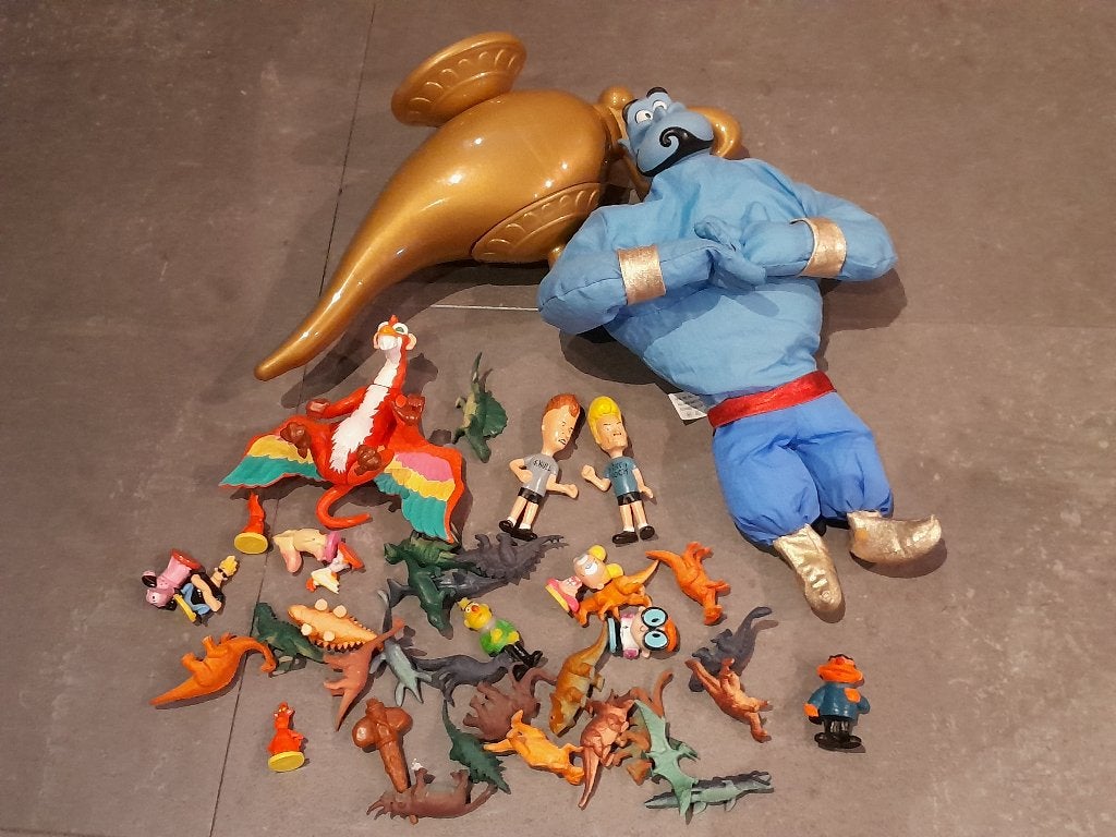 Kleine lot figuren in 1 koop, Verzamelen, Ophalen, Zo goed als nieuw