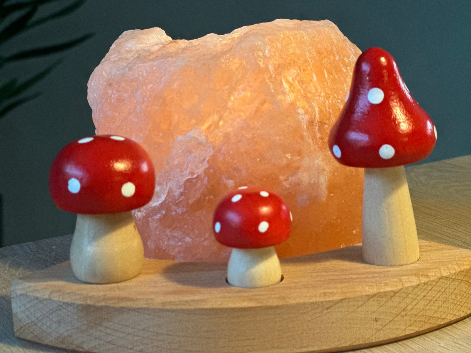 Paddestoelen voor grimms herfst antroposofisch seizoentafel, Ophalen of Verzenden, Nieuw, Figuurtje(s), Wolvilt