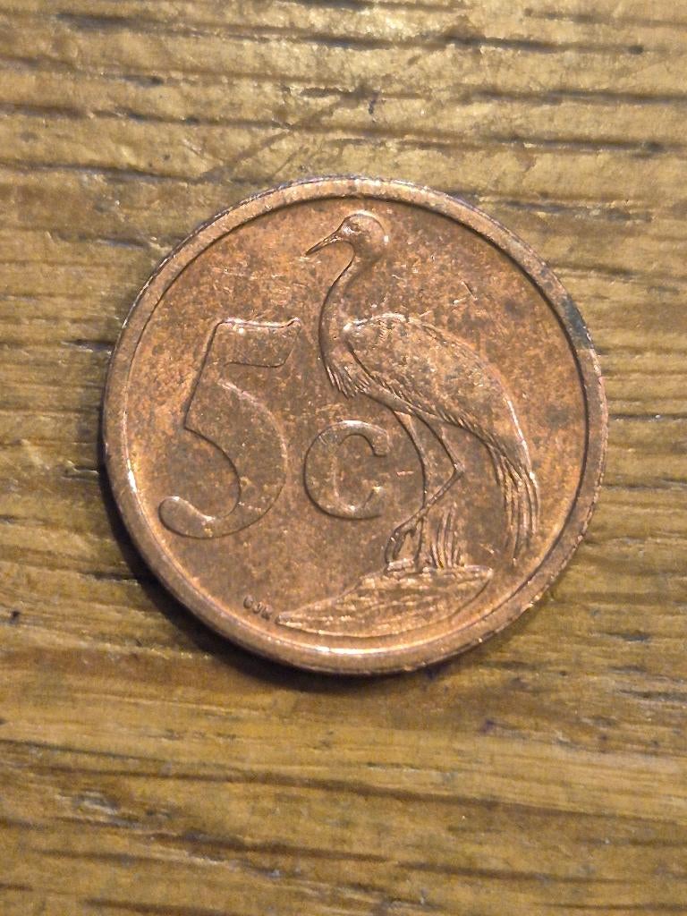 Zuid-Afrika - 5 Cent 2002, Verzenden, Zuid-Afrika, Losse munt