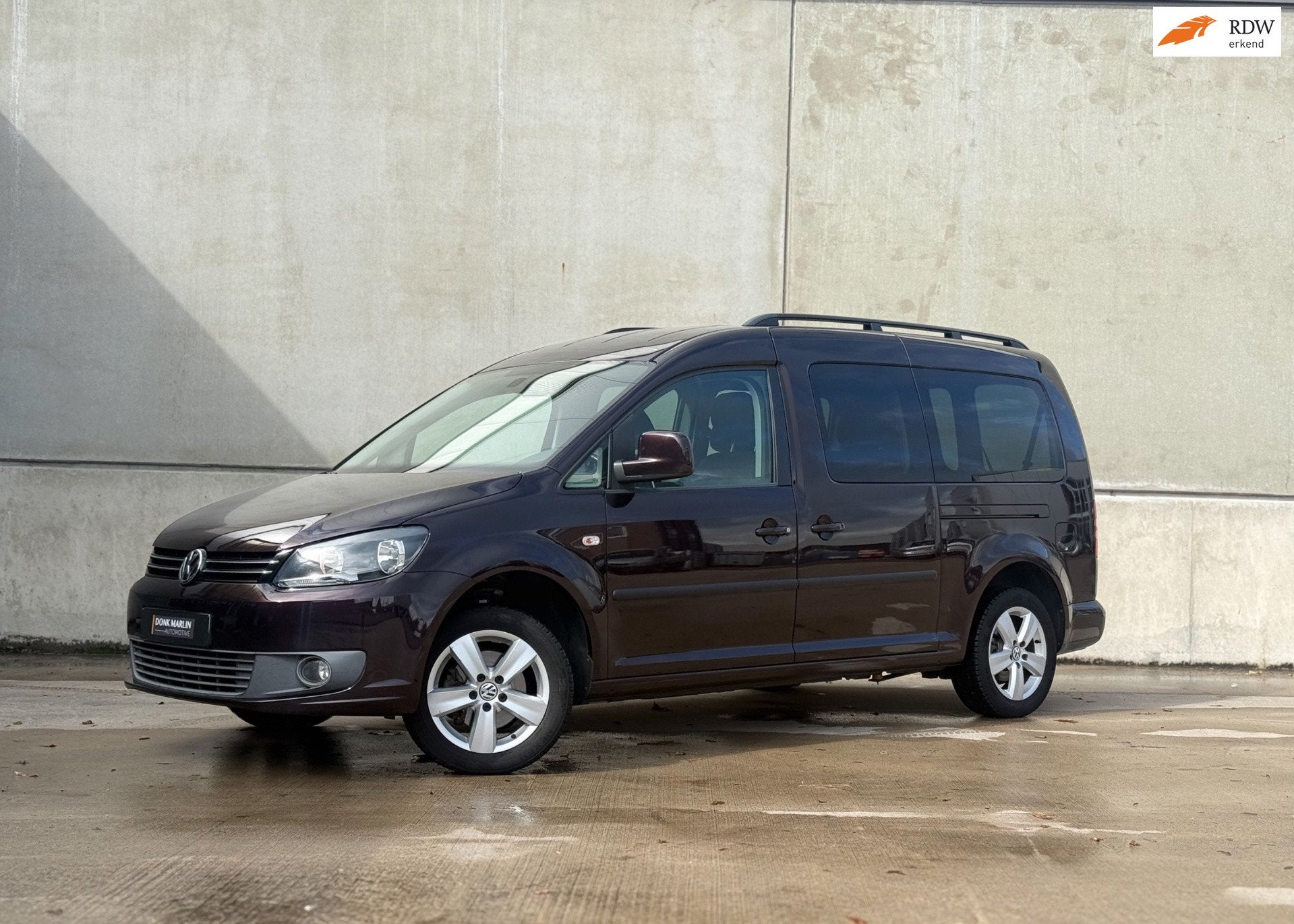 Volkswagen Caddy Maxi 1.2 TSI Comfortline, 7persoons, Cruise, Voorwielaandrijving, Gebruikt, Zwart, Overige kleuren