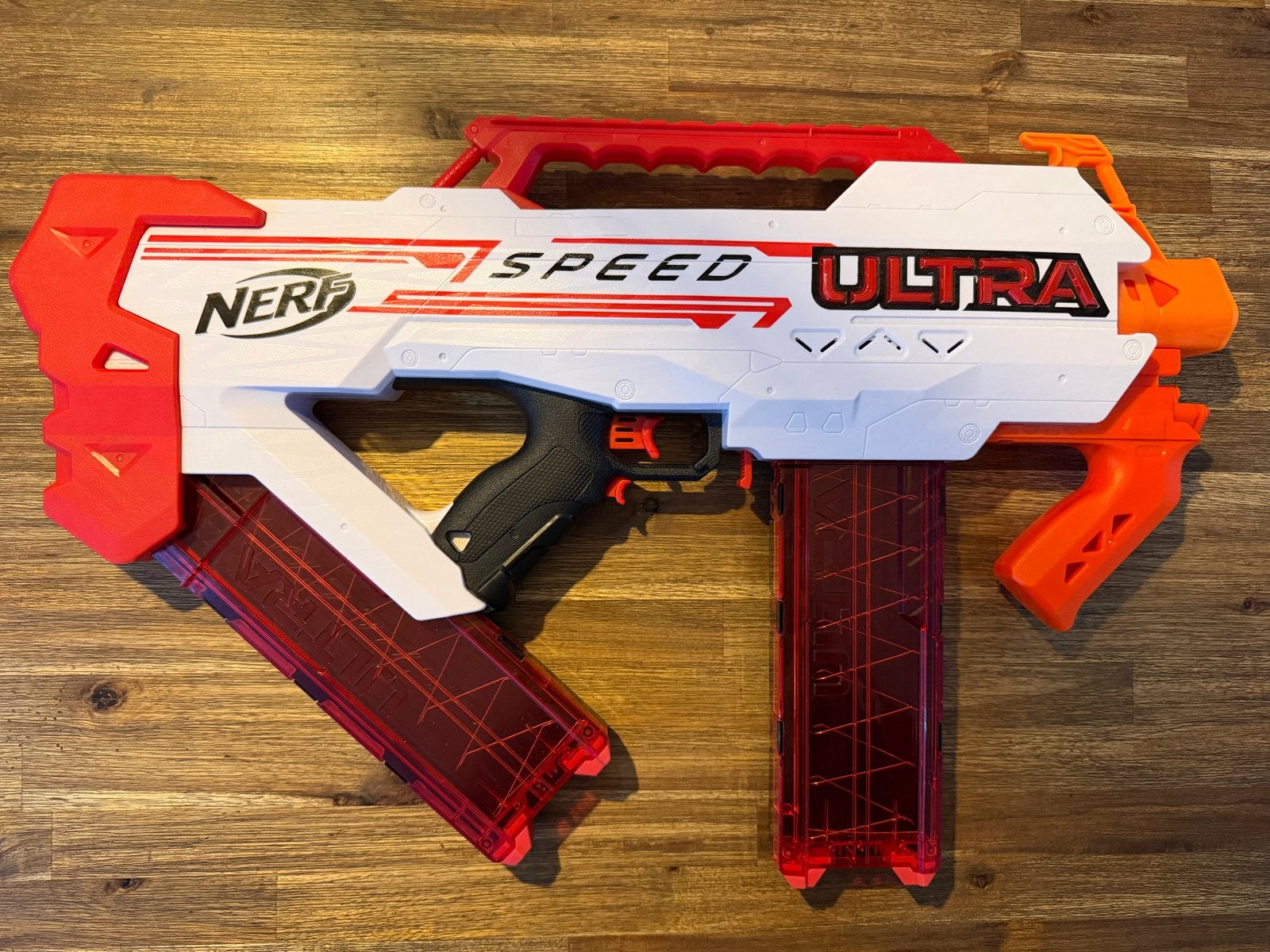 Nerf Ultra Speed Blaster - inclusief pijltjes, Ophalen of Verzenden, Zo goed als nieuw, Jongen of Meisje