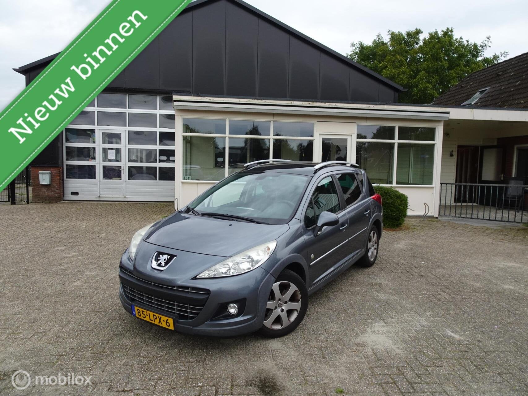 Peugeot 207 SW 1.6 VTi Blue Lease Executive, Voorwielaandrijving, Euro 5, Gebruikt, Zwart
