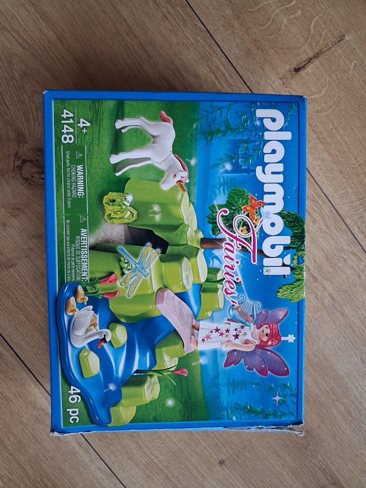 Playmobil Fairies 4148 Eenhoornvijver met Fee, Gebruikt, Complete set, Fantasy, Overige typen