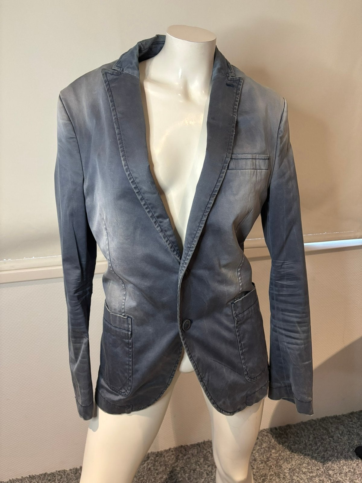 Drykorn colbertje met lich en donkerblauw maat 46, Maat 38/40 (M), Blauw, ., Ophalen of Verzenden
