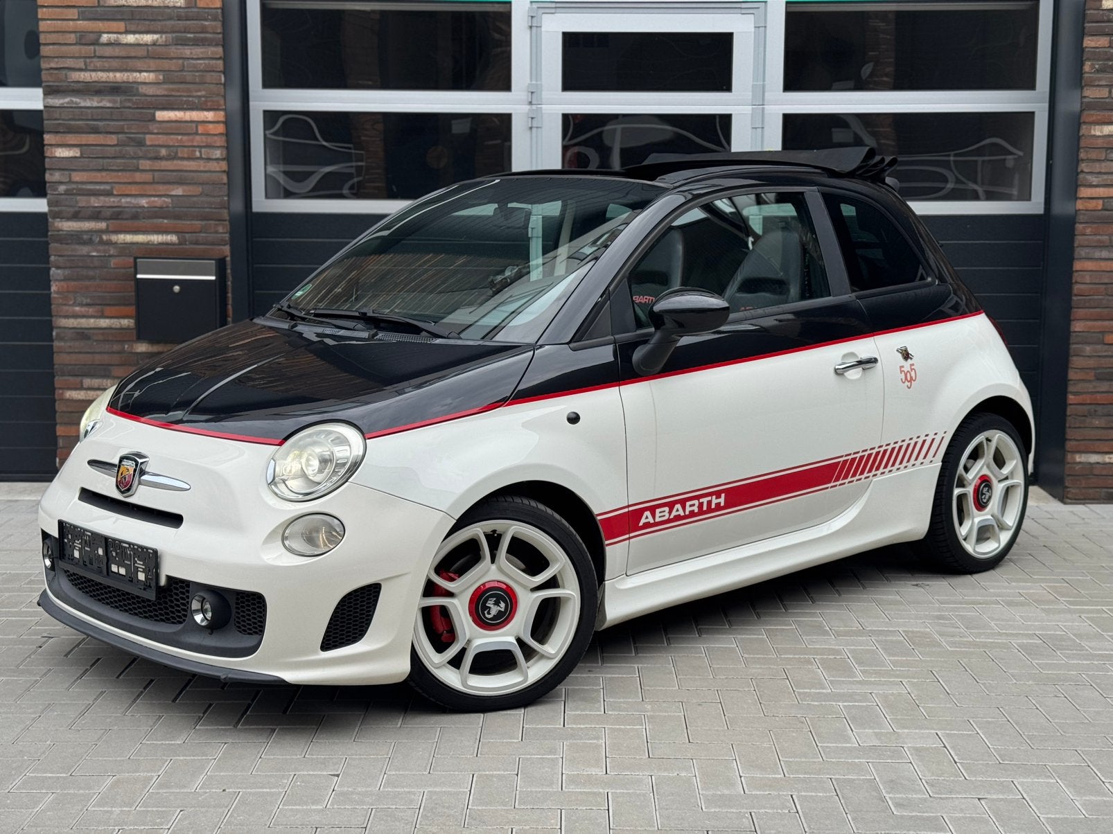 Fiat 500 Abarth 595 Cabrio (schade) Automaat Sabelt kuipsto, Auto-onderdelen, Ophalen of Verzenden, A, A, A