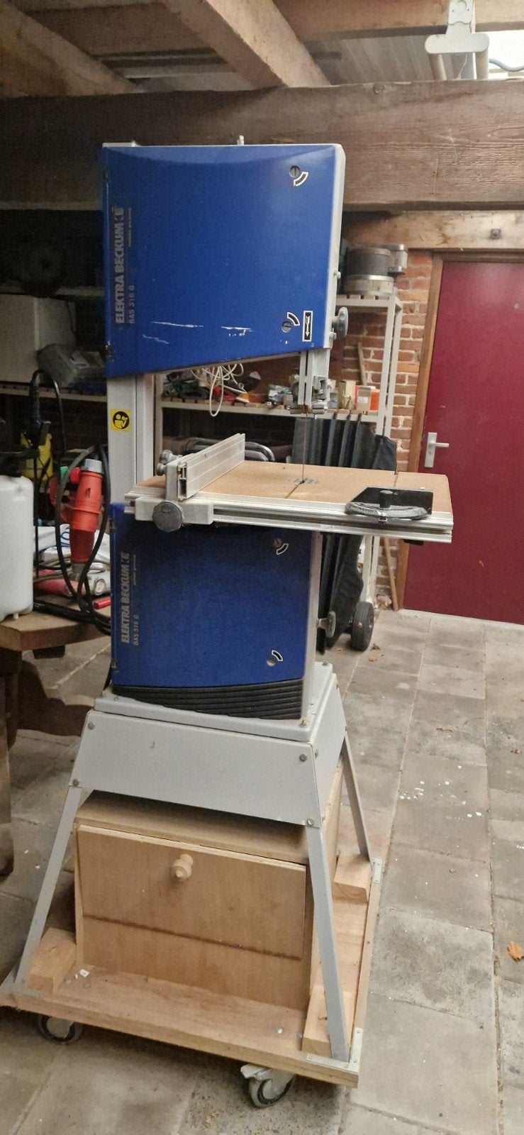 Elektra Beckum BAS 316 G lintzaag - 400 volt, Ophalen, Elektra Beckum, Gebruikt, 70 mm of meer