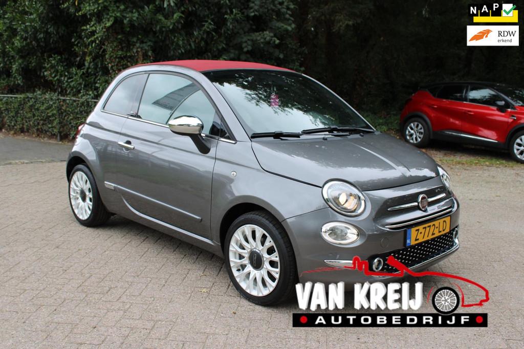 Fiat 500C CABRIO 1.0 Hybrid Launch Edition, Navi, Clima, Cru, Voorwielaandrijving, Euro 6, Cabriolet, 4 stoelen