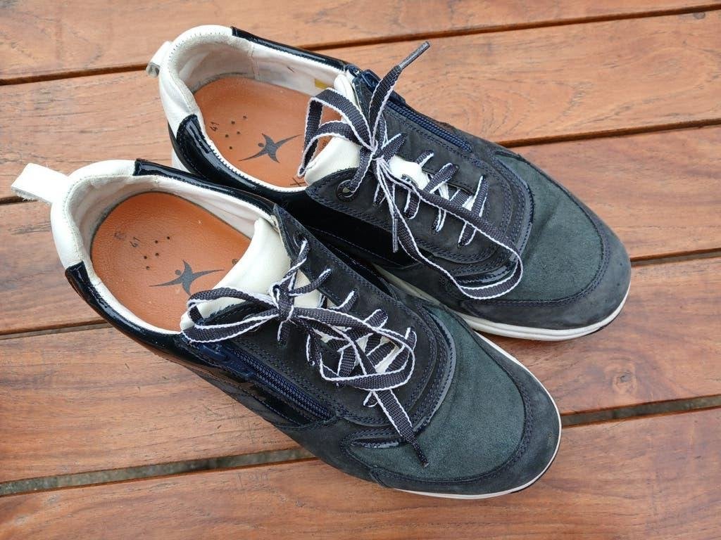 Xsensible Stretchwalker mt41, Kleding | Dames, Blauw, Ophalen of Verzenden, Sneakers of Gympen, Zo goed als nieuw