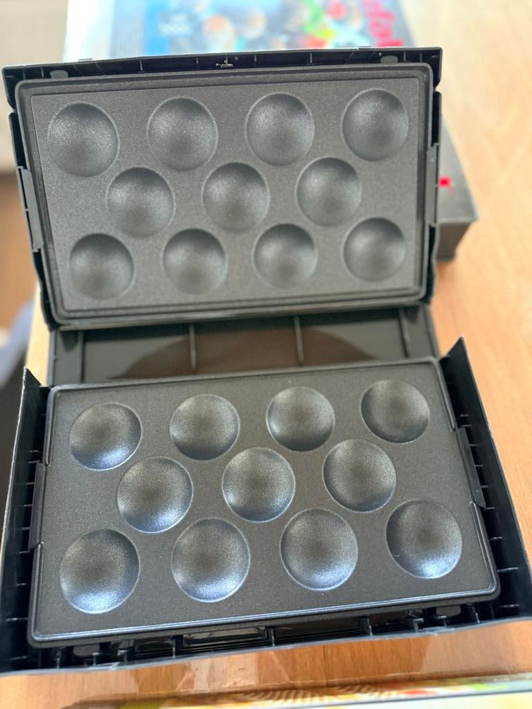 Tefal Snack Collection grillplaten en poffertjesplaten, Ophalen of Verzenden, Zo goed als nieuw, Tafelgrill
