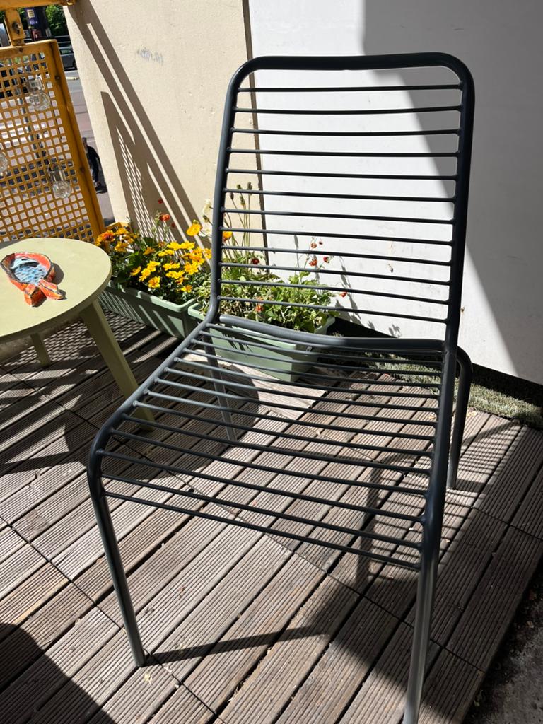 Tuinstoel, Ophalen, Zo goed als nieuw, Kunststof