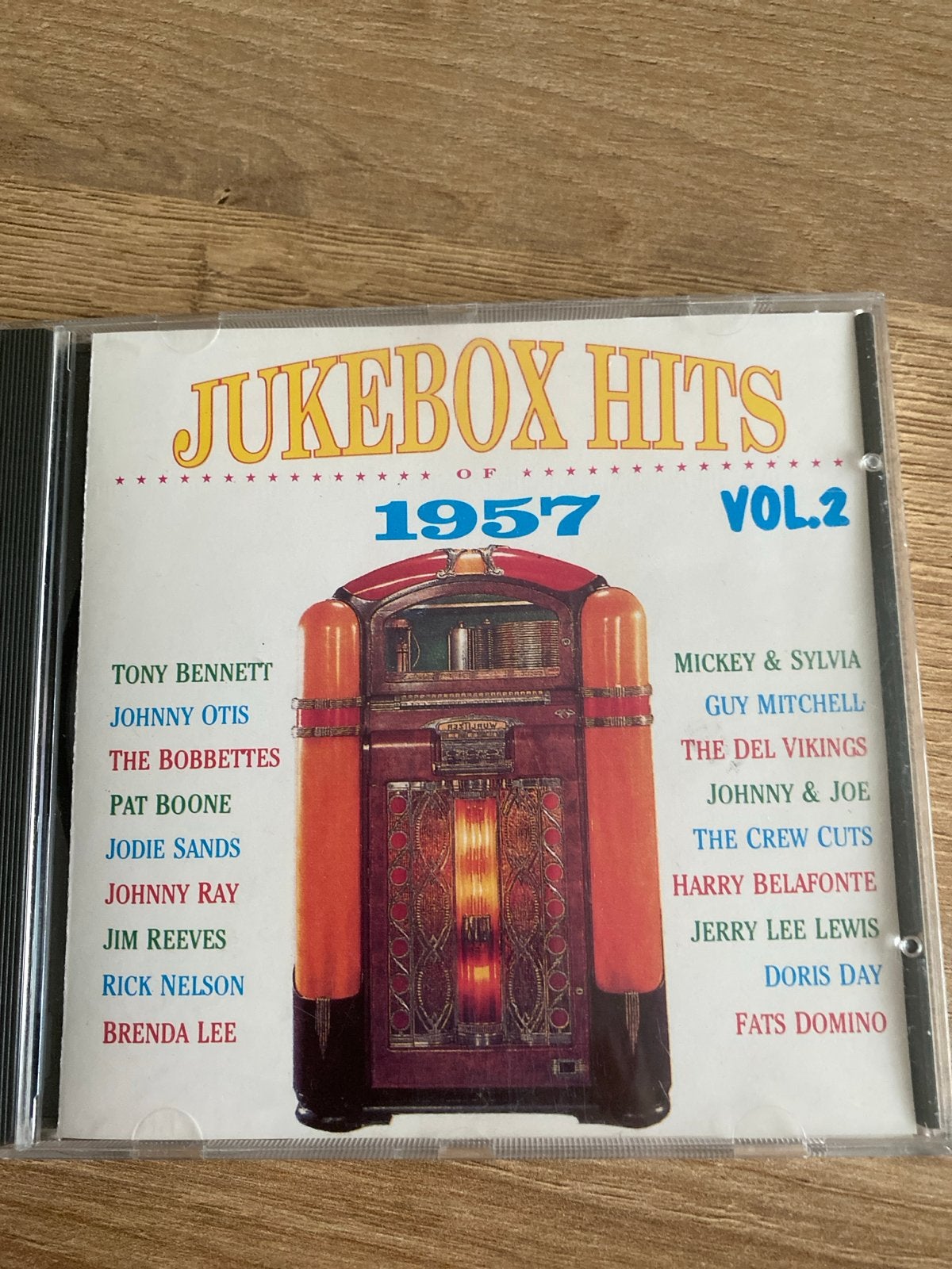 Jukebox Hits of 1957 Vol. 2 CD - Diverse Artiesten, Ophalen of Verzenden, Gebruikt, Verzamelalbum, Inclusief doosje
