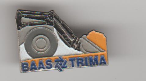 Vintage pin Baas en Trima, Verzenden, Zo goed als nieuw