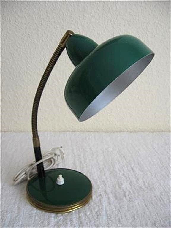 Tafellamp / Bureaulamp '60s ( Retro/Vintage/Design ), Bureaulamp, Gebruikt, Ophalen of Verzenden, Metaal