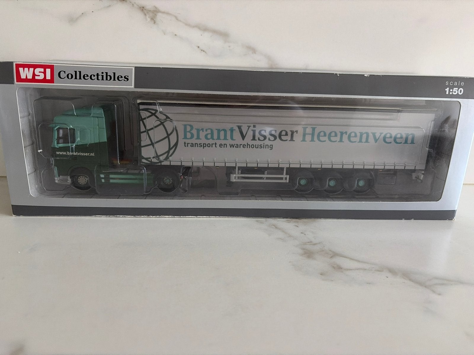 WSI Collectibles Brant Visser Heerenveen Vrachtwagen 1:50, Overige merken, 1:32 tot 1:50, Nieuw, Ophalen of Verzenden