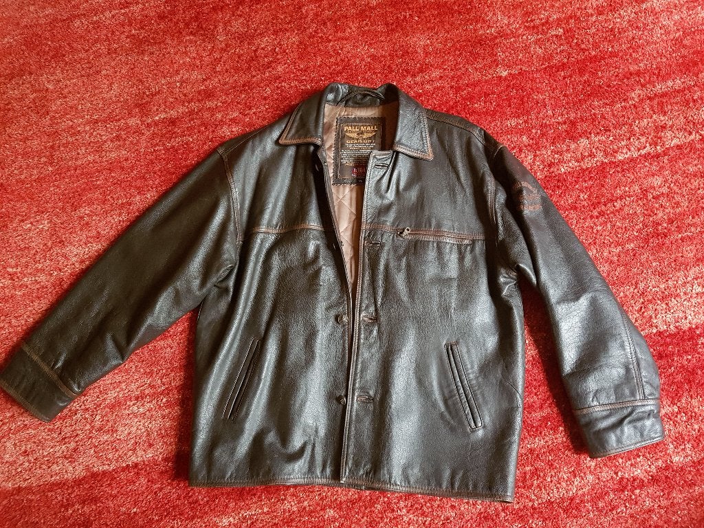 Pall Mall Lerenjas maat XL bruin, Ophalen of Verzenden, Zo goed als nieuw, Maat 56/58 (XL), Bruin
