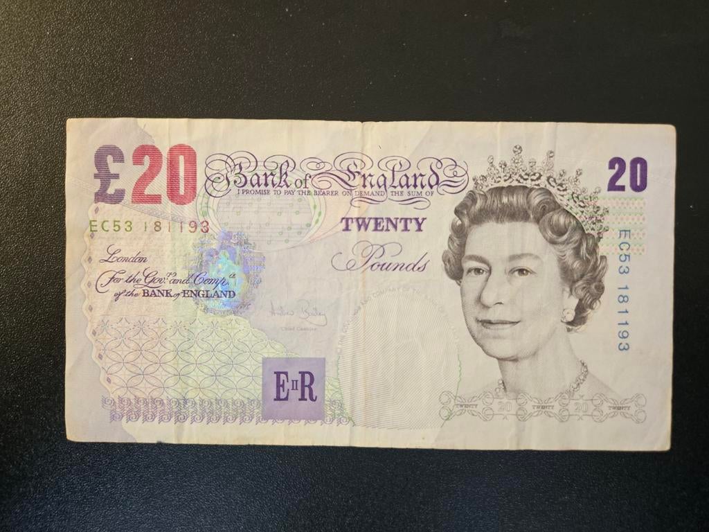 Engeland pick 390b 2004-06, Postzegels en Munten, Bankbiljetten | Europa | Niet-Eurobiljetten, Ophalen of Verzenden, Overige landen