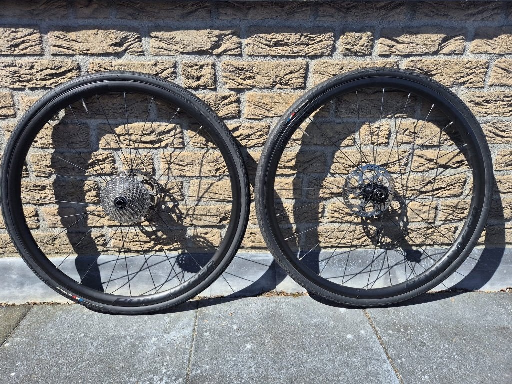 Bontrager Affinity Wielset, Fietsen en Brommers, Fietsonderdelen, Gebruikt, Bontrager, Aluminium, Racefiets