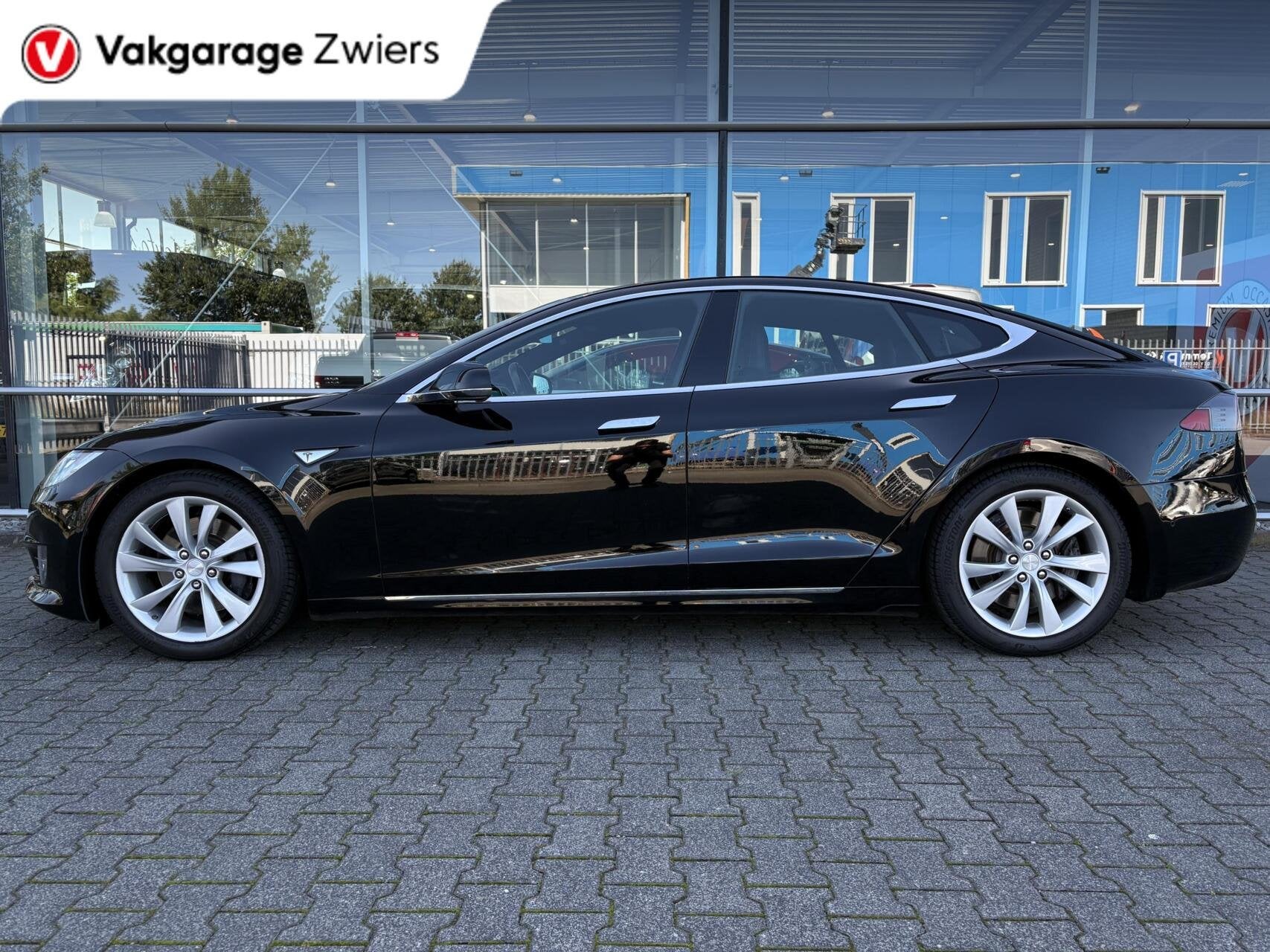 Tesla Model S 70D Base |Soh90.4%|Autopilot|Free Charging|Nav, Auto's, Tesla, Gebruikt, Model S, Zwart, Origineel Nederlands