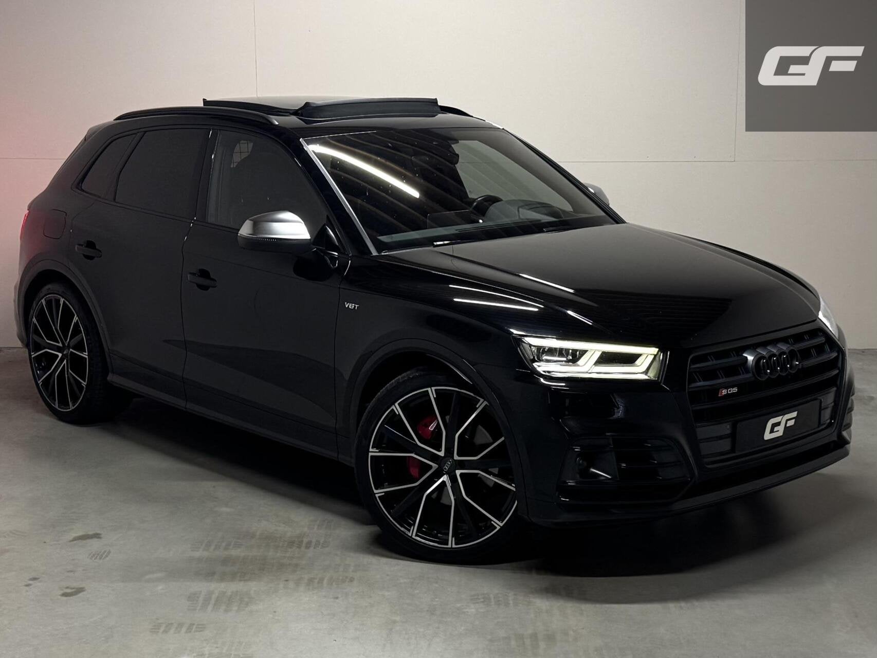 Audi SQ5 3.0 TFSI SQ5 Quattro Pano RS-Seat Luchtvering B&O H, Auto's, Audi, Automaat, 2995 cc, Met garantie (alle), Zwart