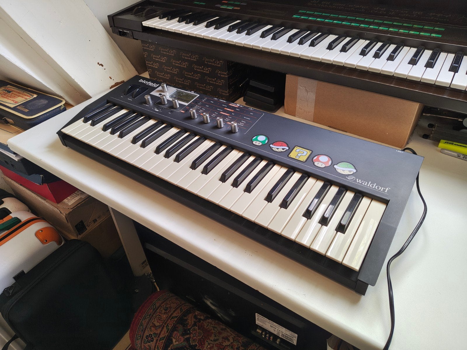 Waldorf Blofeld, Muziek en Instrumenten, Gebruikt, Midi-aansluiting, Ophalen of Verzenden, 49 toetsen