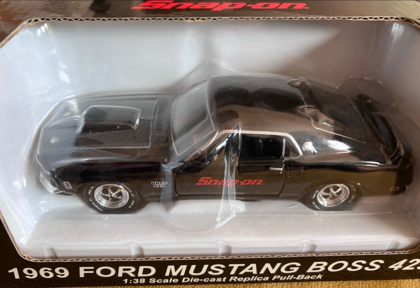 Snap-on 1969 Ford Mustang Boss 429 Die-cast Replica, Ophalen of Verzenden, Zo goed als nieuw