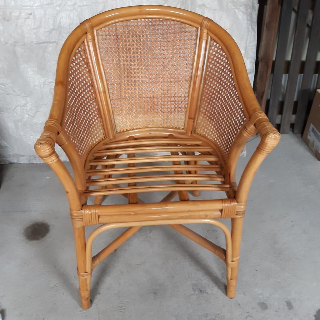 Rotan fauteuil, Tuin en Terras, Ophalen, Rotan