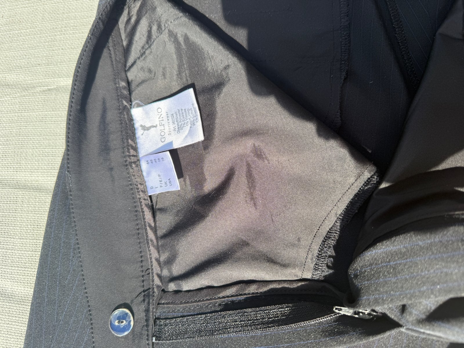 Golfino dames golfbroek, maat 44, zo goed als nieuw, Maat 38/40 (M), Zwart, Ophalen of Verzenden, Zo goed als nieuw
