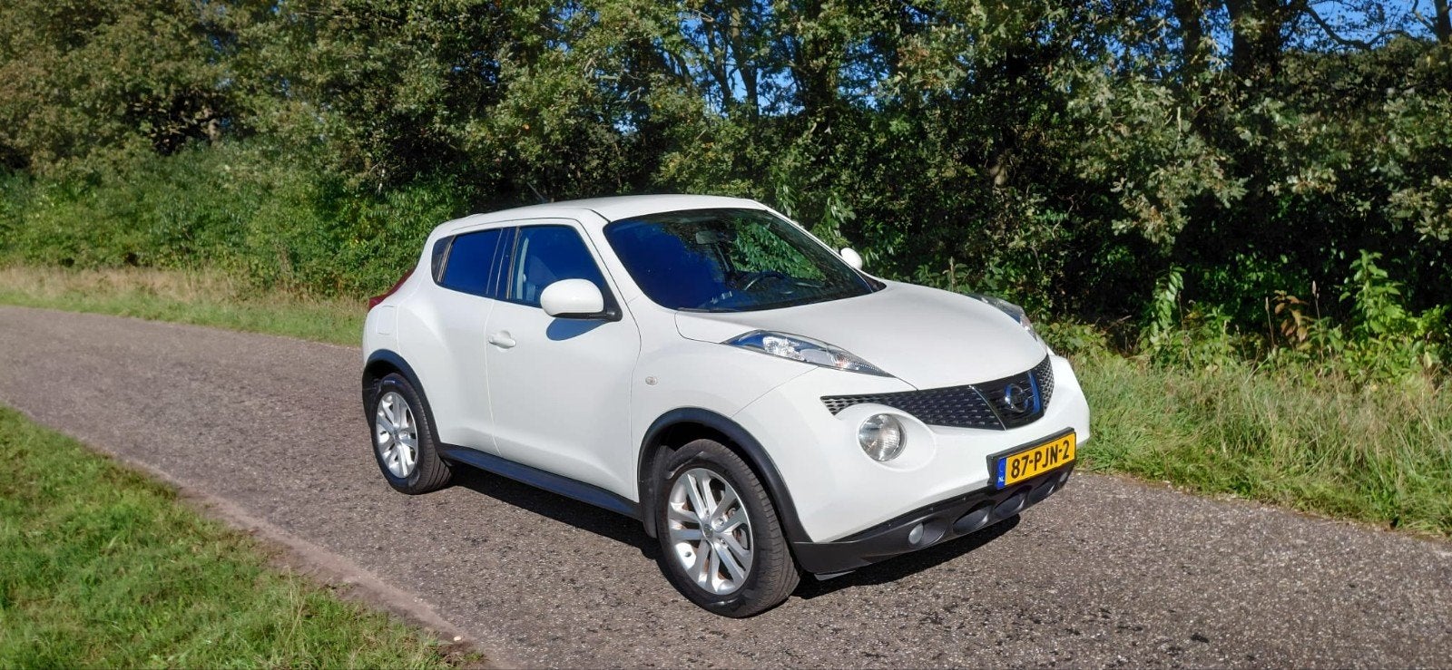 Nissan Juke cruise,trekhaak,navigatie,camera, Auto's, Euro 5, Stof, 1250 kg, Zwart