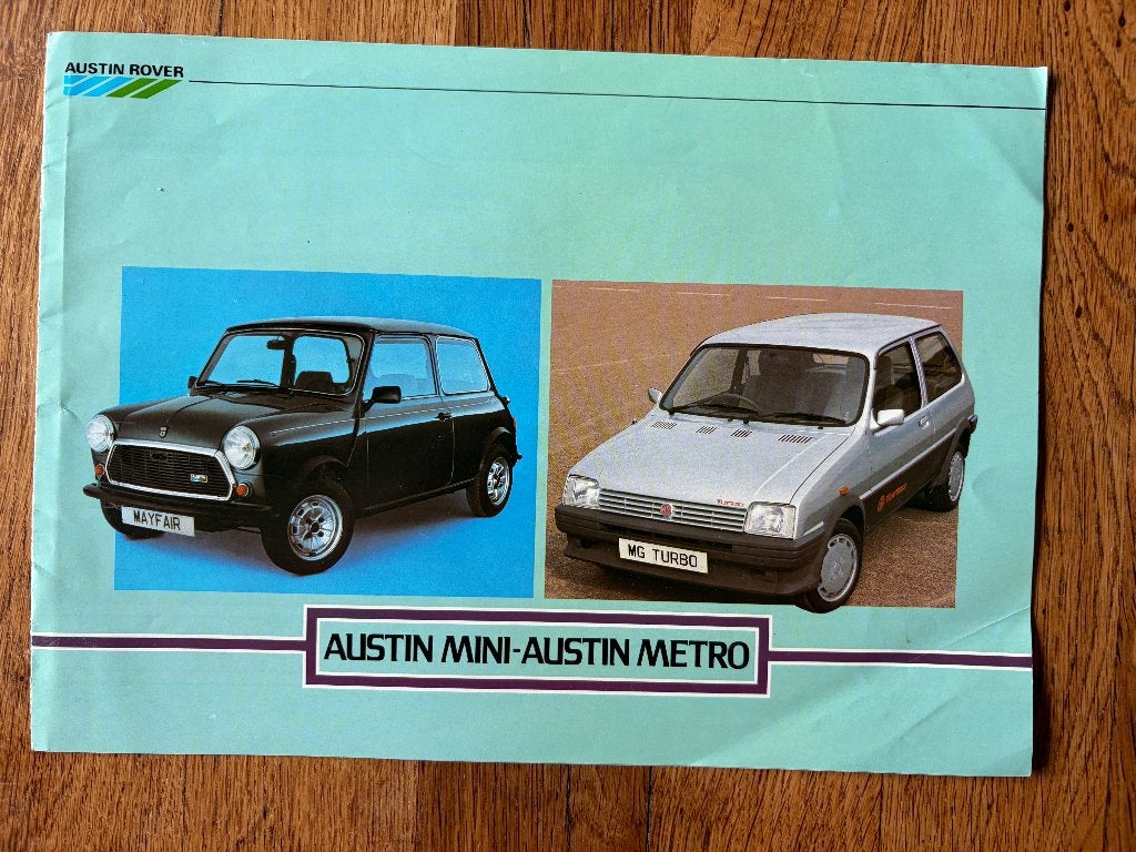Austin Mini Austin Metro, Austin Rover, Nieuw, Ophalen of Verzenden, Overige merken