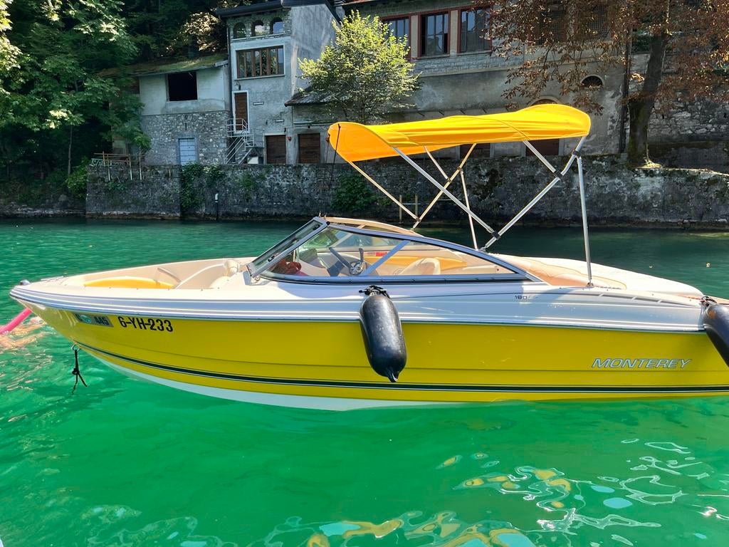 Monterey 180FS - Sportieve Bowrider voor plezier op het wate, Ophalen, Overige merken, Gebruikt, Binnenboordmotor