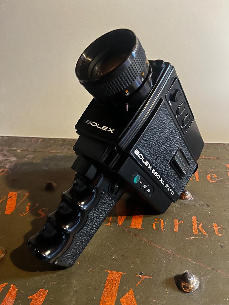 Bolex 550 XL Sound, Super 8 filmcamera, Ophalen of Verzenden, 8mm, Camera