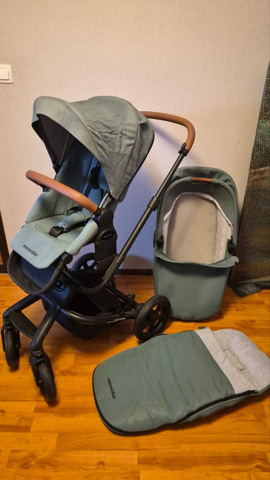 Easywalker Harvey kinderwagen incl. reiswieg, Overige merken, Gebruikt, Ophalen of Verzenden, Combiwagen