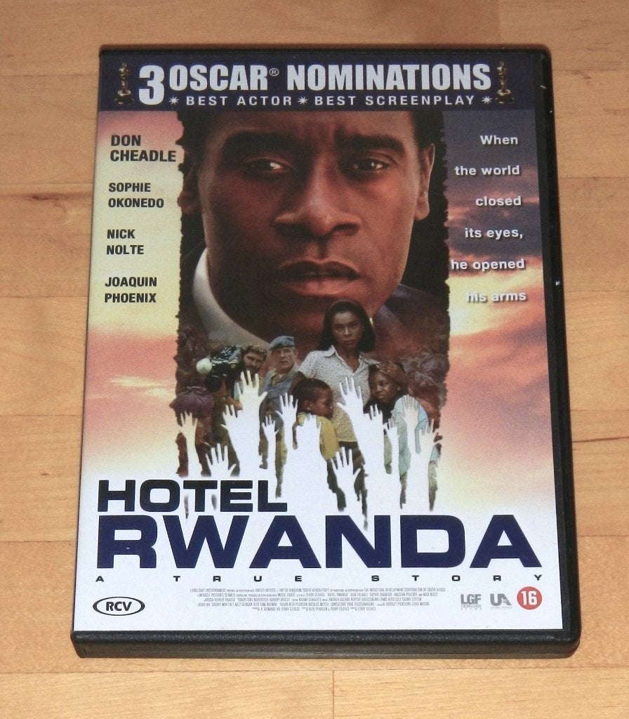 dvd - Hotel Rwanda - Don Cheadle,  Joaquin Phoenix, Alle leeftijden, Verzenden, Zo goed als nieuw