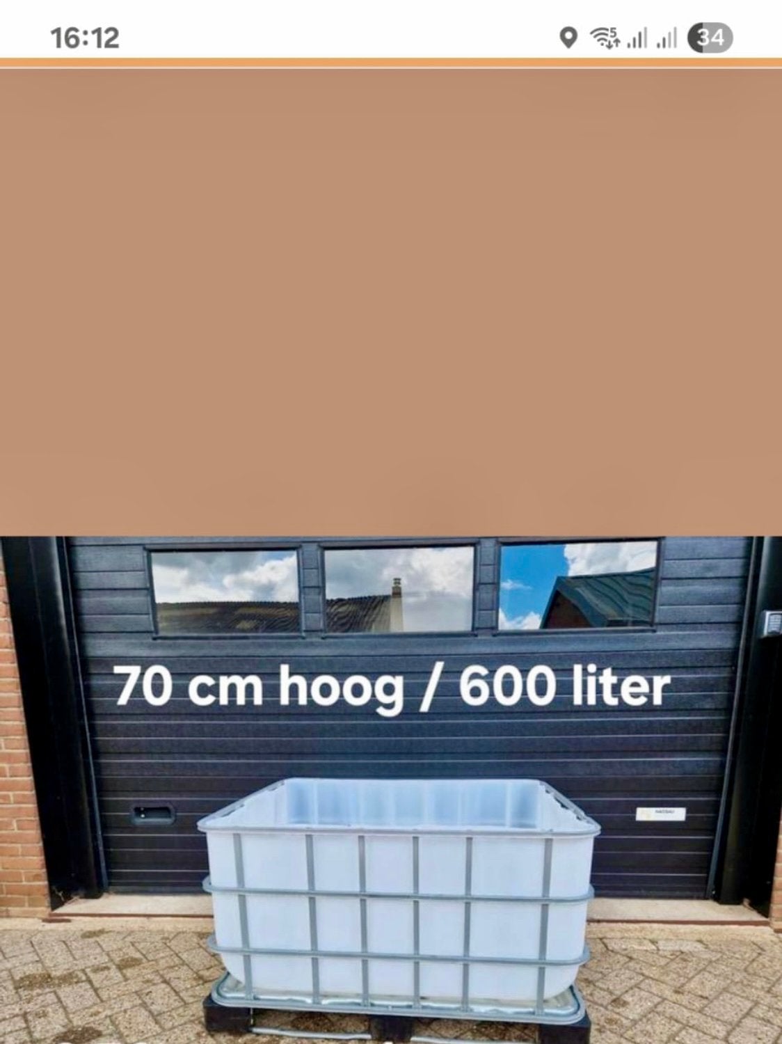 2 hooibakken waterbakken palletbakken, Dieren en Toebehoren